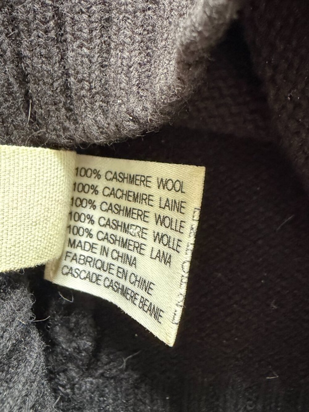 Free People Cascade 100% Cashmere Knit Beanie - Picture 6 of 6